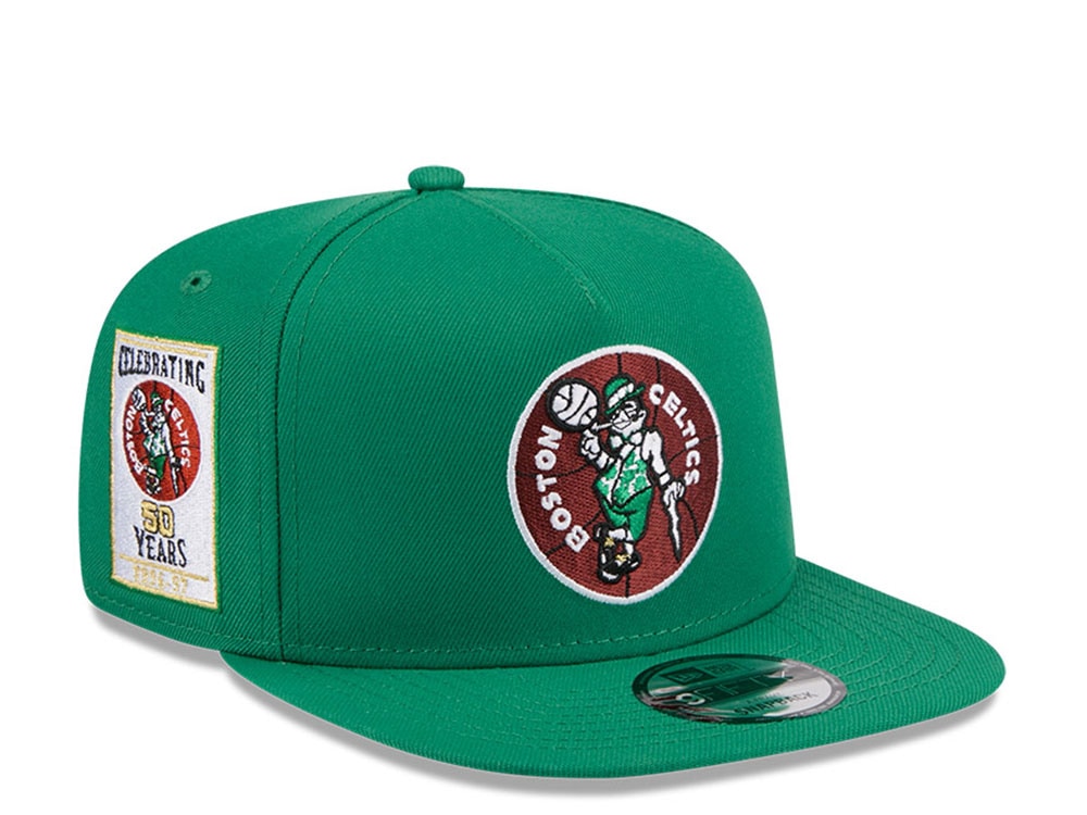 New Era Boston Celtics 50th Anniversary HWC Edition 9Fifty A Frame Snapback Cap