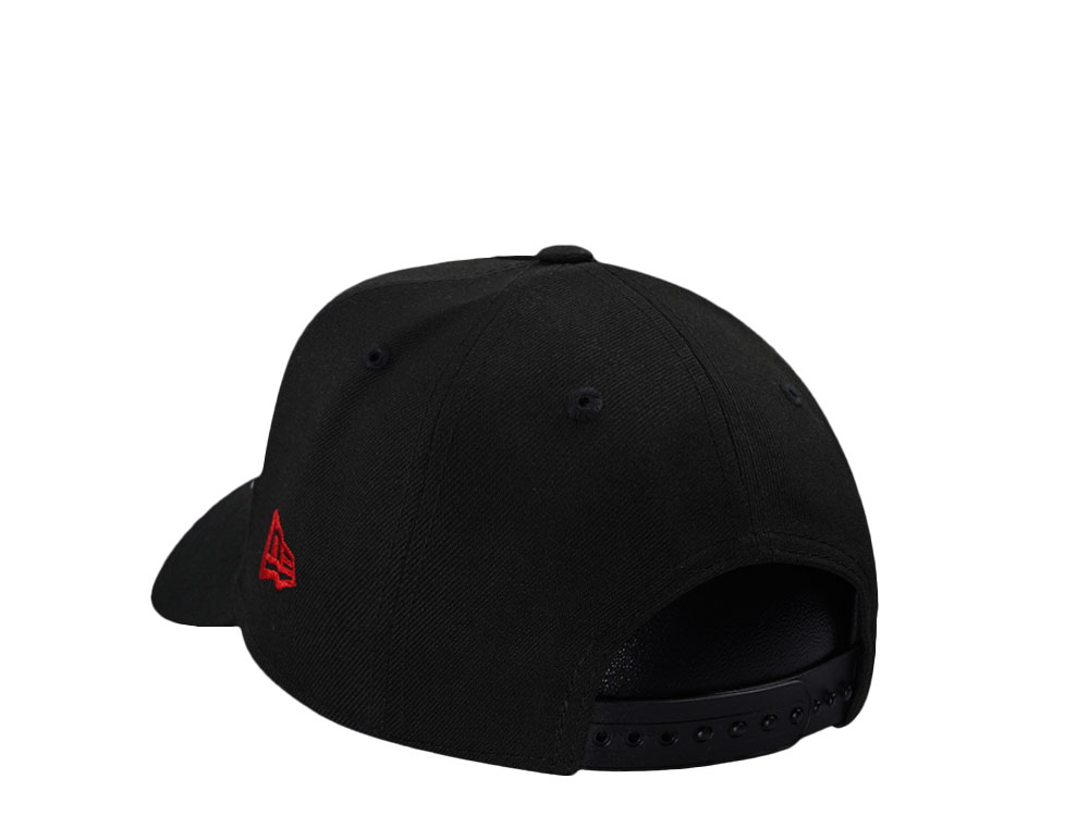New Era Montreal Canadiens Prince of Wales Conference Black Prime Edition 9Forty A Frame Snapback Cap