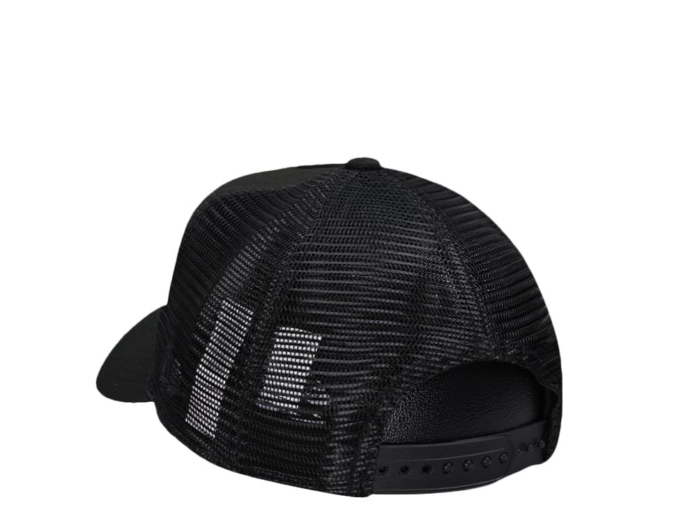 New Era Houston Astros Astrodome Black Throwback 9Forty A Frame Trucker Snapback Cap