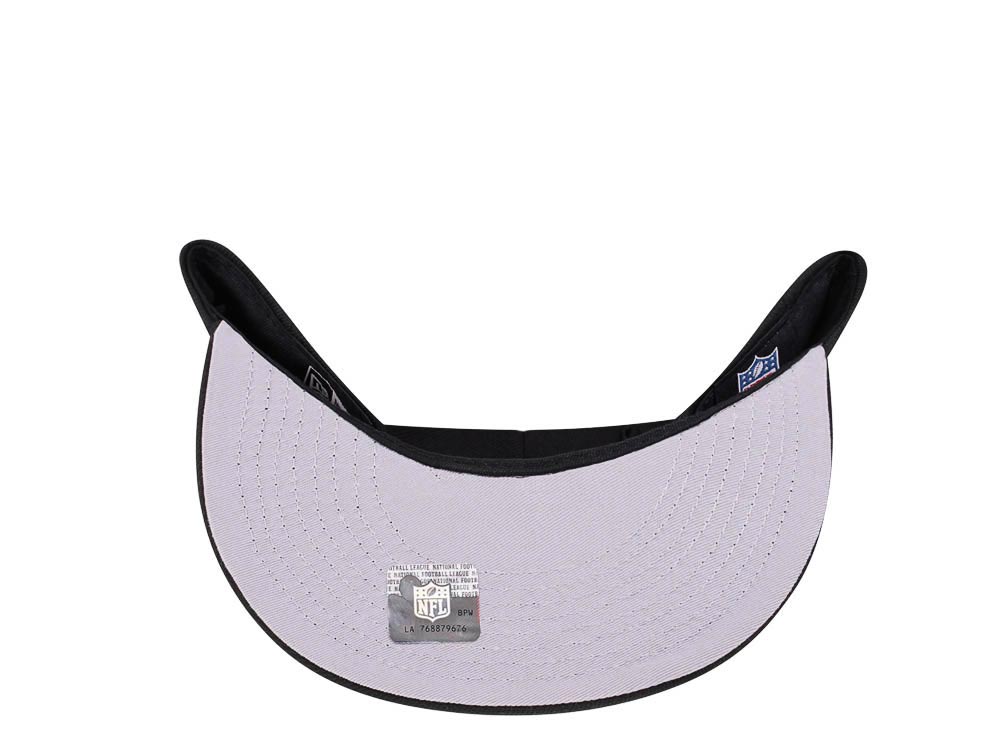 New Era Minnesota Vikings Black Prime Edition 9Fifty Snapback Cap