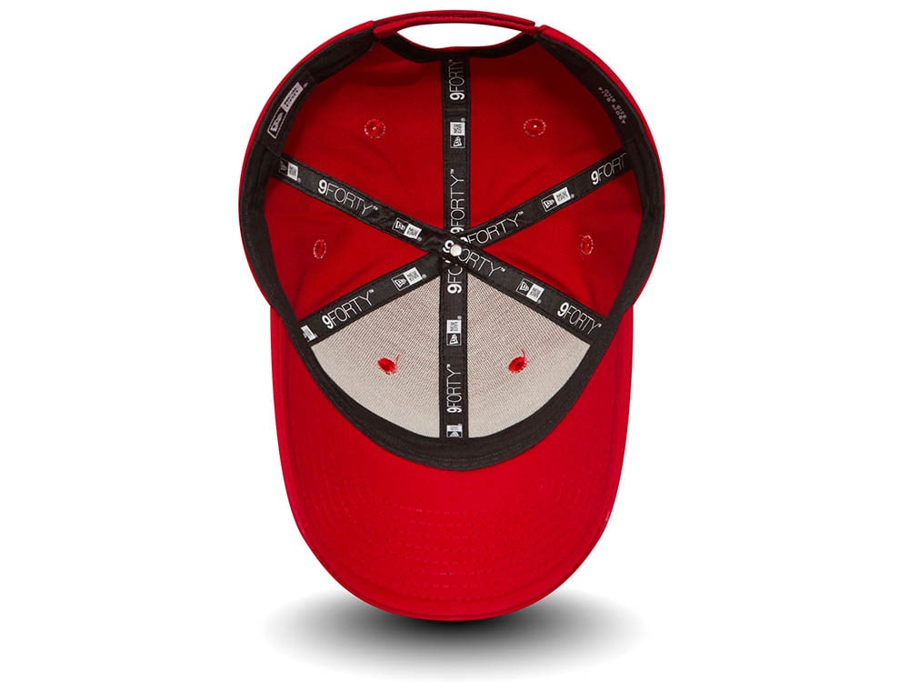 New Era Basic Scarlett Red 9Forty Strapback Cap