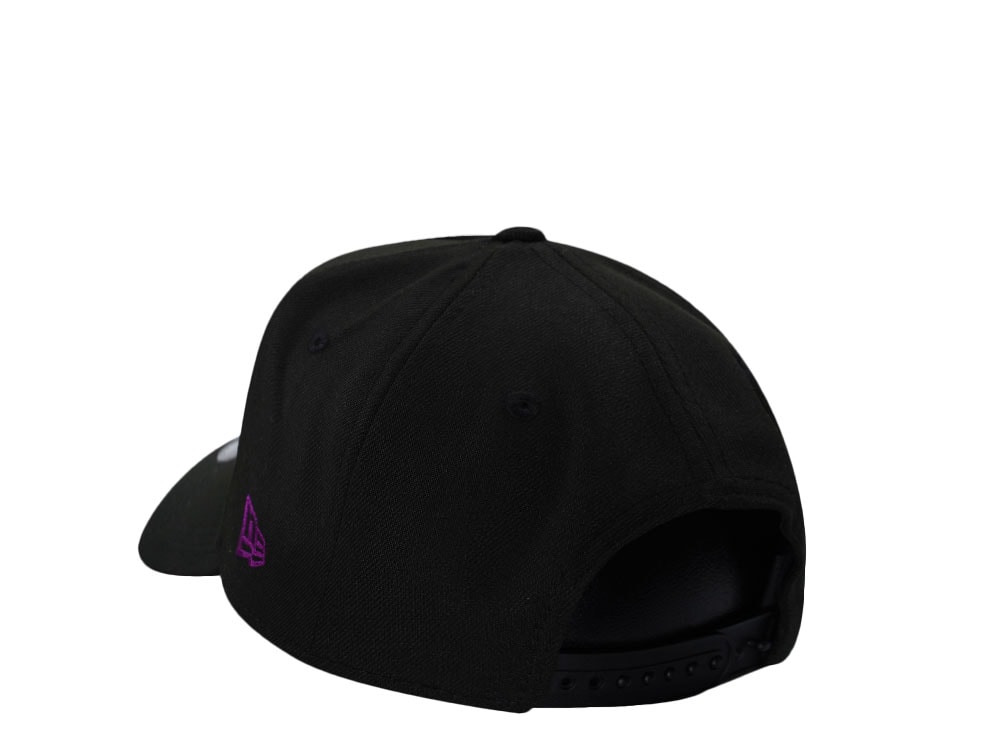 New Era Texas Rangers Final Season Magenta Black Prime Edition 9Forty A Frame Snapback Cap