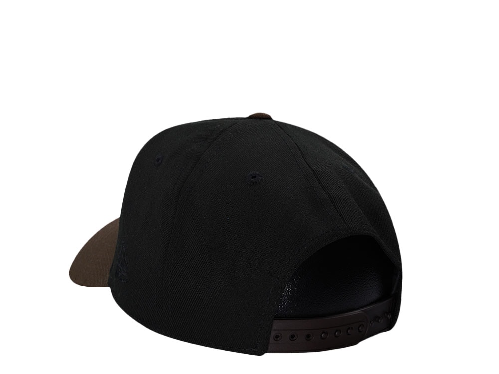 New Era Cleveland Browns 60th Anniversary Black Two Tone Edition 9Forty A Frame Snapback Cap