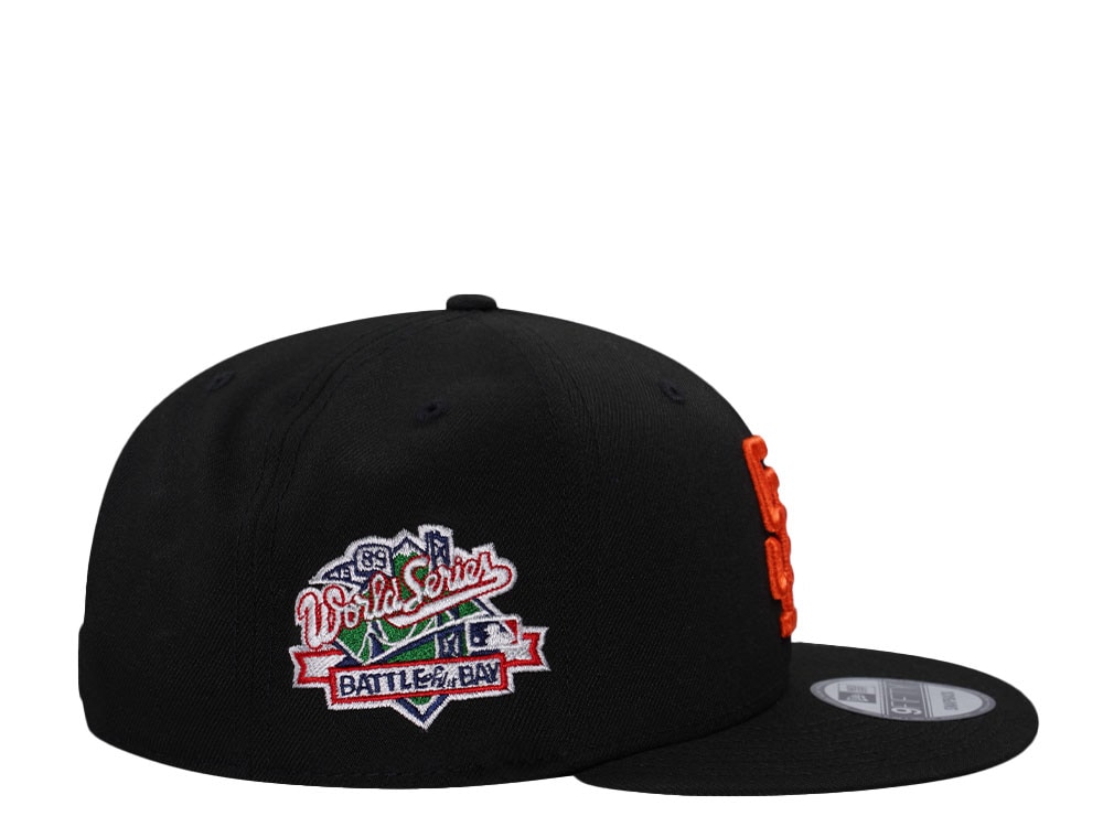 New Era San Francisco Giants 1989 World Series Black Edition 9Fifty Snapback Cap