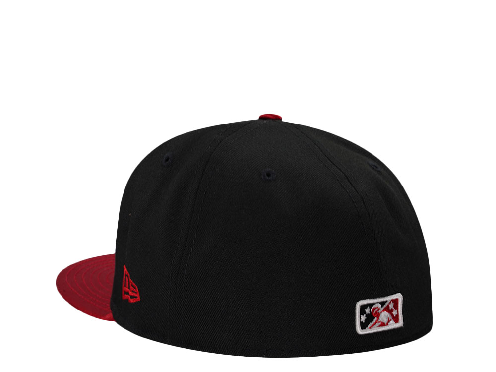 New Era Fayetteville Woodpeckers Horror Pack Satin Brim Edition 59Fifty Fitted Cap