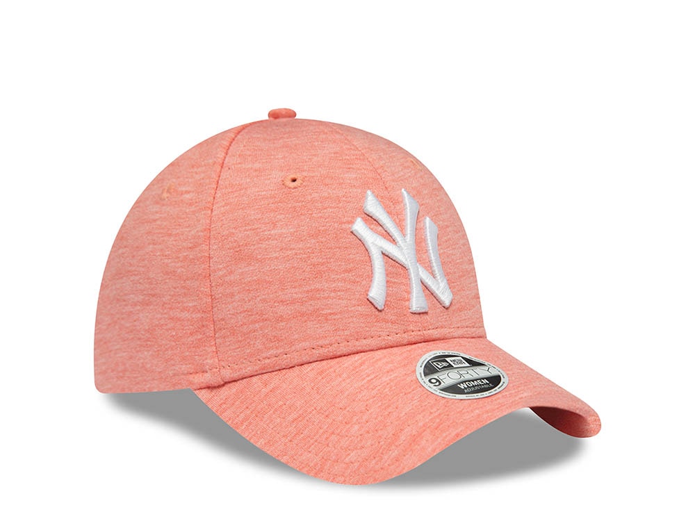 New Era New York Yankees Jersey Peach Womens 9Forty Strapback Cap