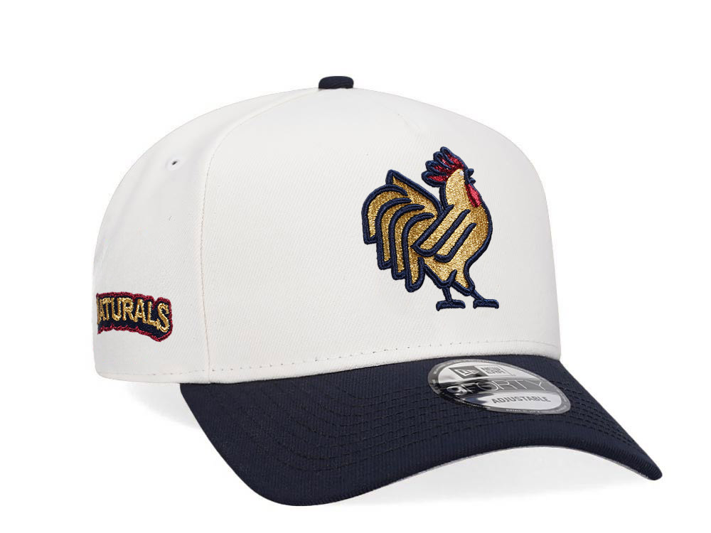 New Era Northwest Arkansas Naturals Chrome Two Tone Edition 9Forty A Frame Snapback Cap