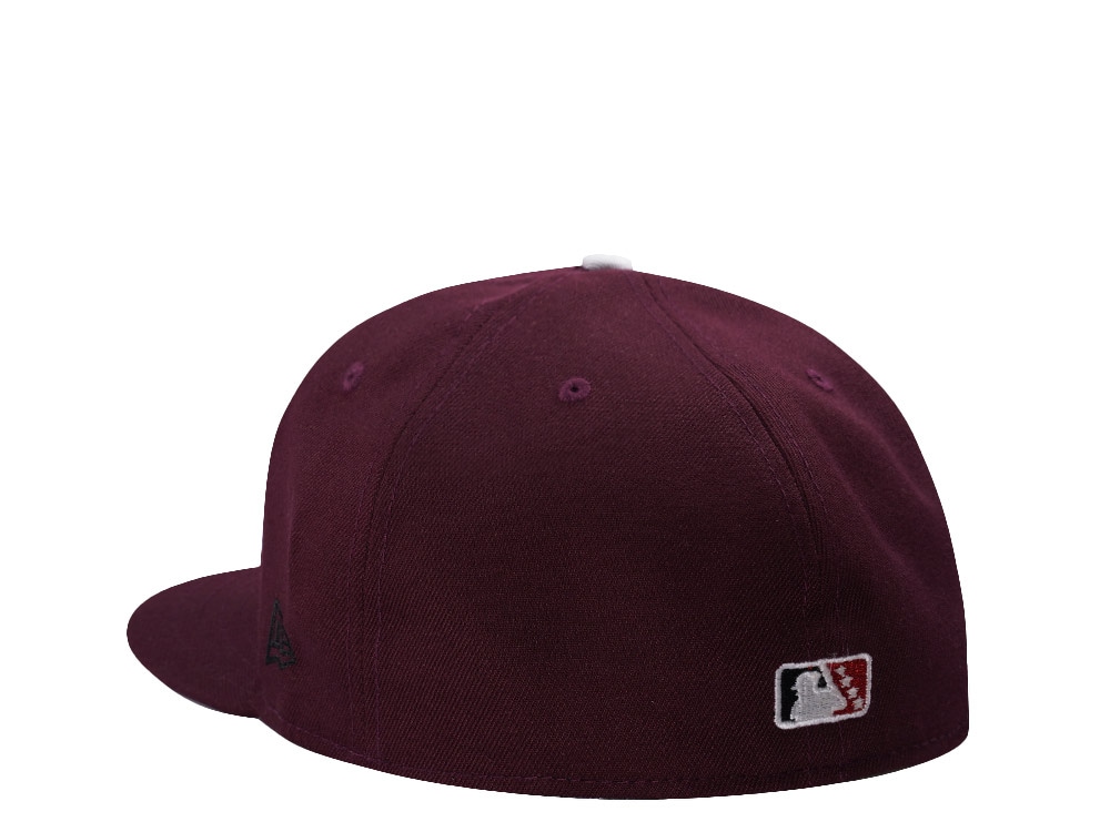 New Era Rochester Red Wings Reaper Glow in the Dark Maroon Prime Horror Edition 59Fifty Fitted Cap