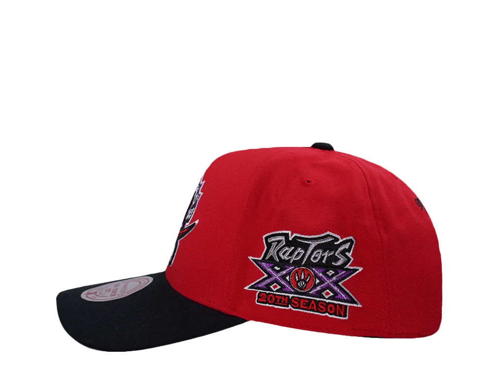 Mitchell & Ness Toronto Raptors NBA In The City Red Edition Pro Pinch Fit Snapback Cap