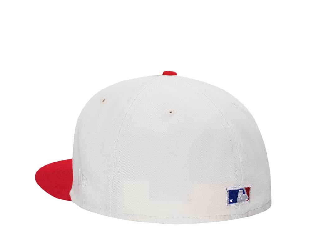New Era Texas Rangers Arlington Stadium Chrome Throwback Two Tone Edition 59Fifty Fitted Cap