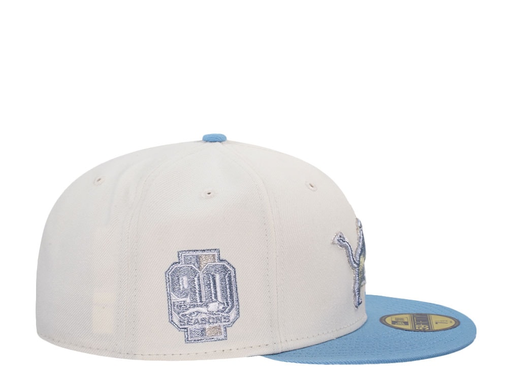 New Era Detroit Lions 90 Seasons Chrome Two Tone Edition 59Fifty Fitted Cap