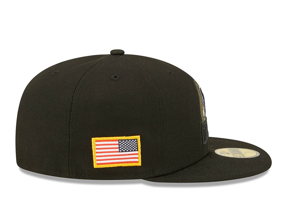 New Era Houston Texans Salute to Service 2022 Fitted 59Fifty Cap