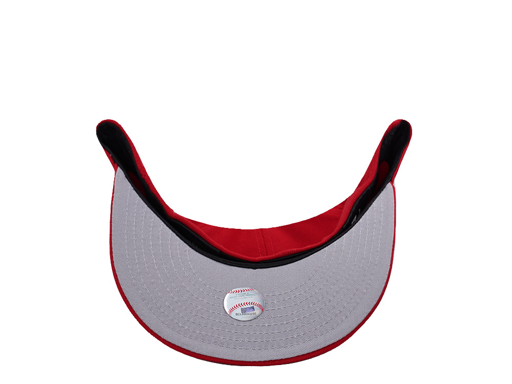 New Era St. Louis Cardinals Scarlet Prime Edition 59Fifty Pre Curved Fitted Cap