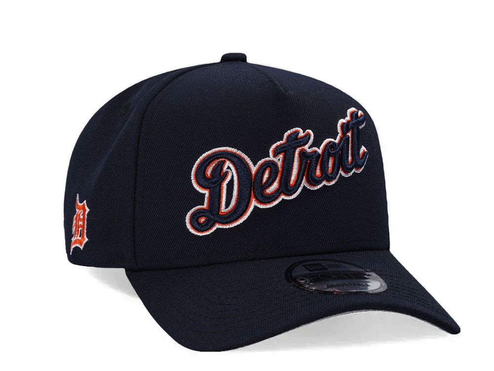 New Era Detroit Tigers Navy Classic Edition 9Forty A Frame Snapback Cap