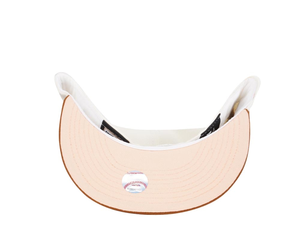 New Era Florida Marlins World Series 2003 Cream Peach Copper Two Tone Edition 59Fifty Fitted Cap