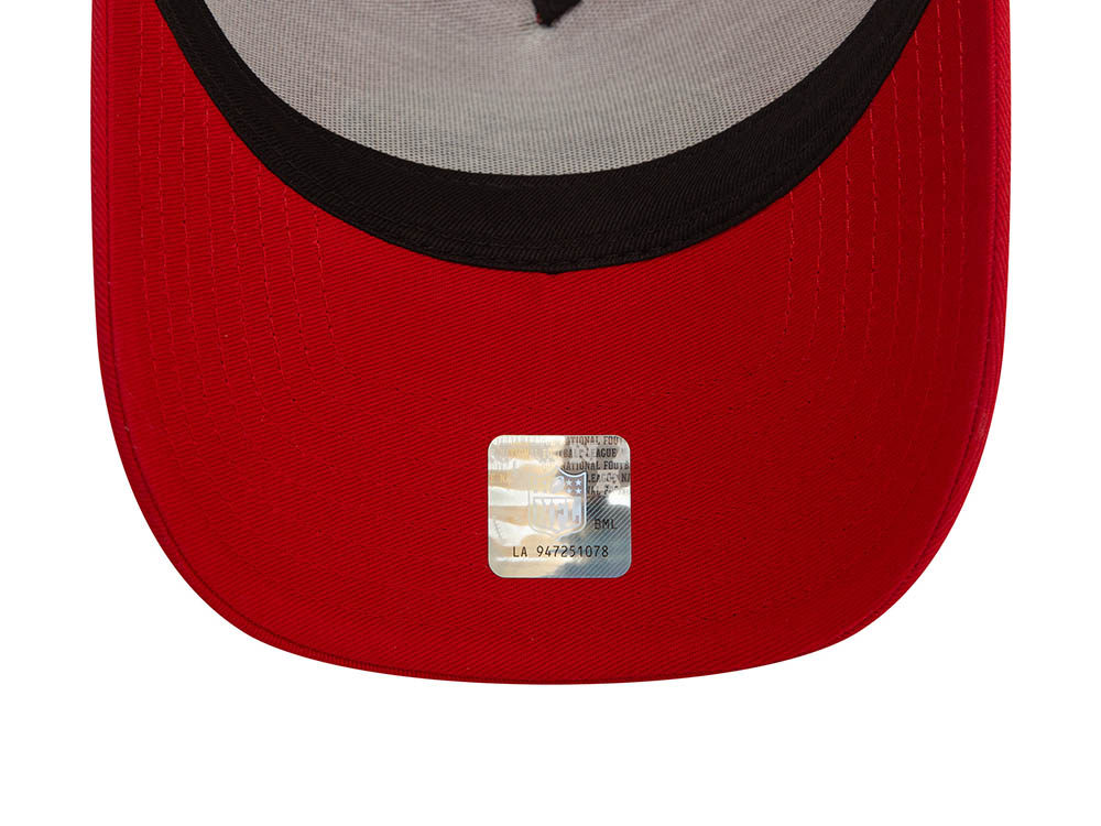 New Era San Francisco 49ers Red A Frame Snapback Cap