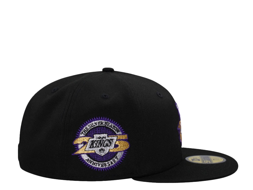 New Era Los Angeles Kings 25th Anniversary Black Prime Edition 59Fifty Fitted Cap