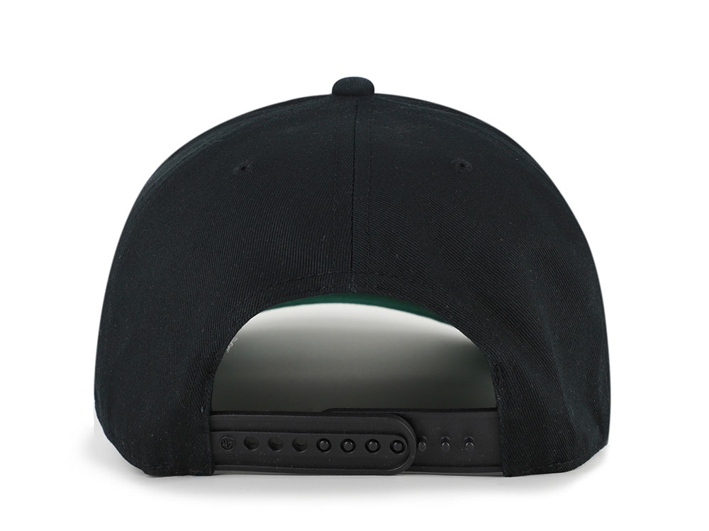 47 Brand New York Yankees Suede Visor Black Hitch Snapback Cap