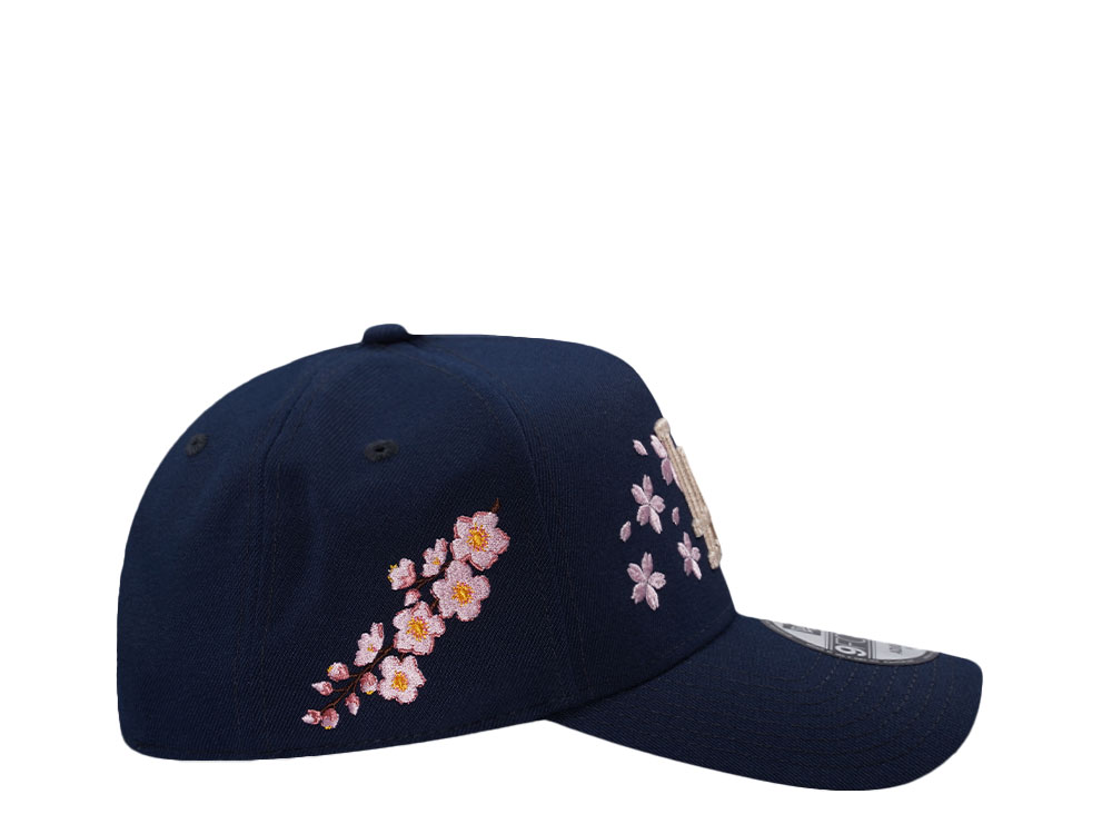 New Era Los Angeles Dodgers Ocean Sakura Edition 9Forty A Frame Snapback Cap