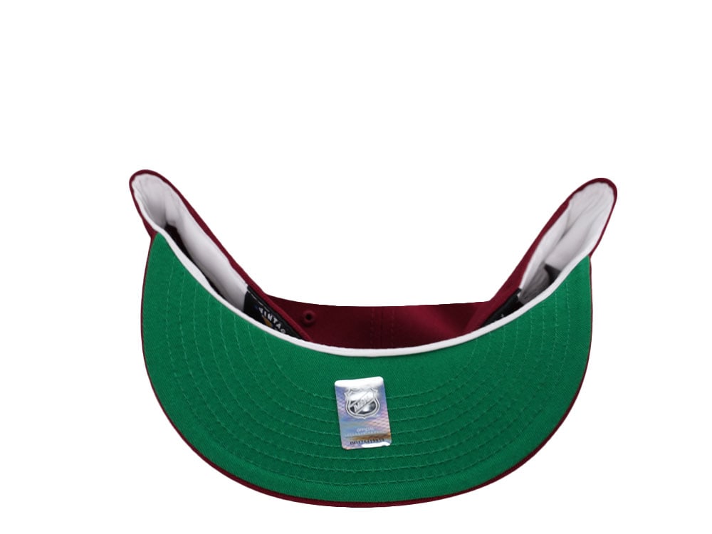 New Era Quebec Nordiques Smooth Red Throwback Edition 59Fifty Fitted Cap