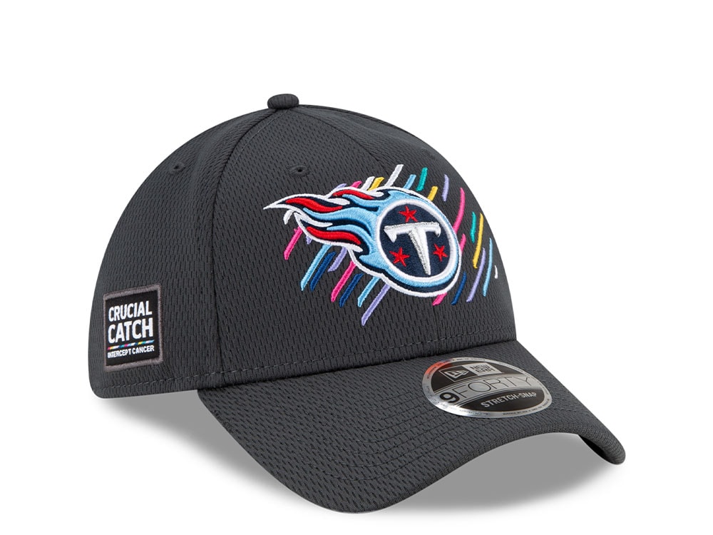 New Era Tennesee Titans Crucial Catch 2021 9Forty Stretch Snapback Cap