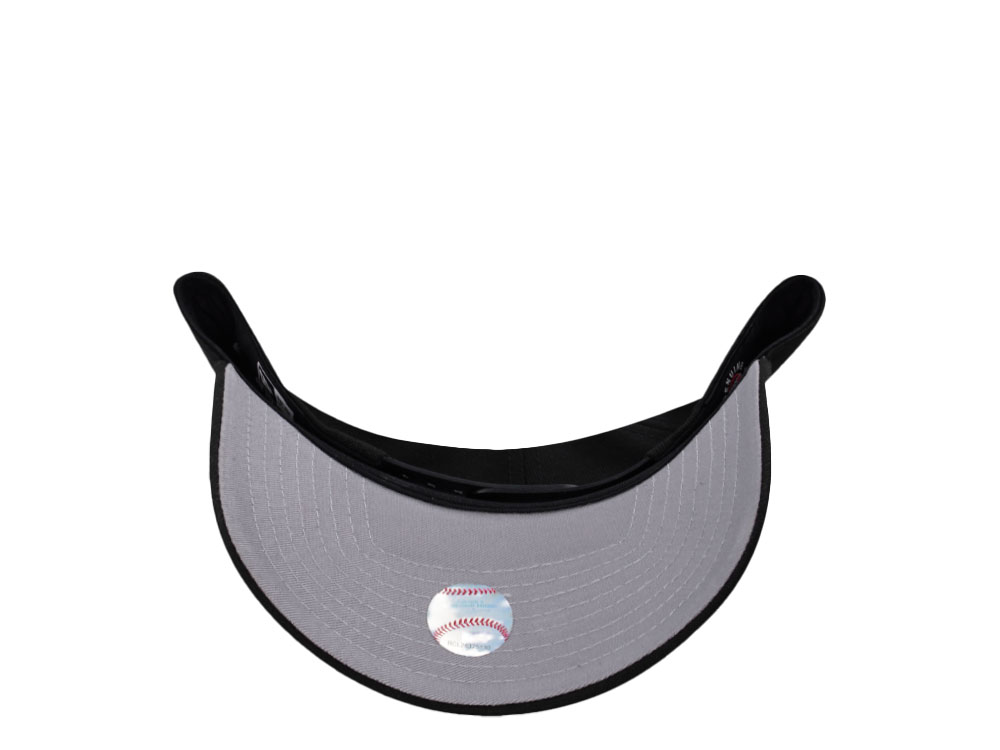 New Era New York Yankees Black 9Forty A Frame Snapback Cap