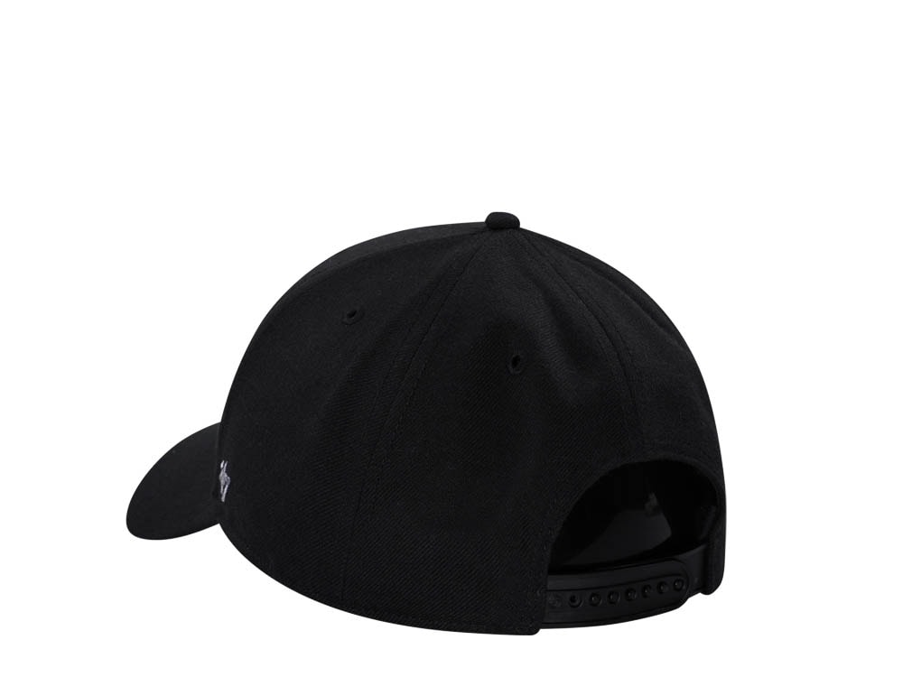 47Brand Chicago White Sox Black MVP Snapback Cap