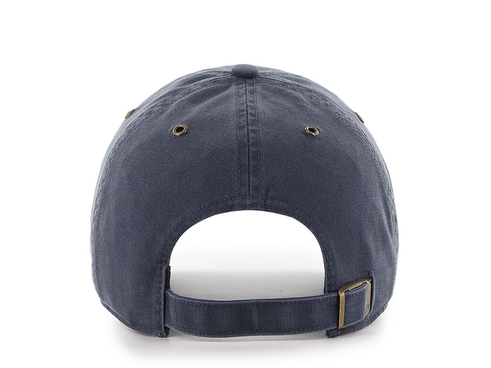 47 Brand New York Yankees Suede Visor Navy Clean Up Strapback Cap