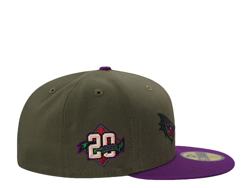 New Era Dayton Dragons 20 Seasons Olive Two Tone Edition 59Fifty Fitted Cap