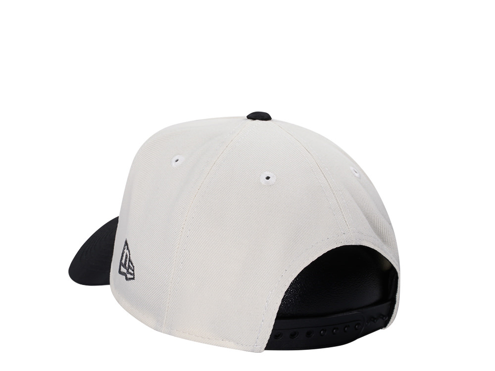 New Era California Angels Gold Chrome Two Tone 9Forty A Frame Snapback Cap