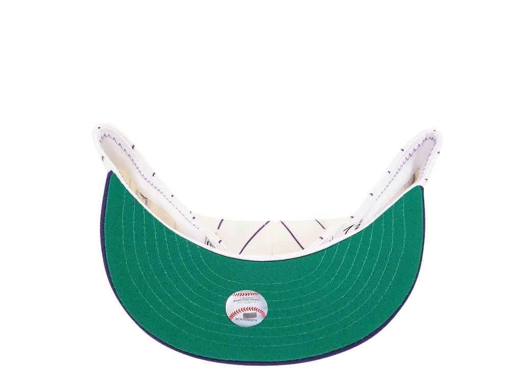 New Era Colorado Rockies 10th Anniversary Pinstripe Heroes Elite Edition 59Fifty Fitted Cap