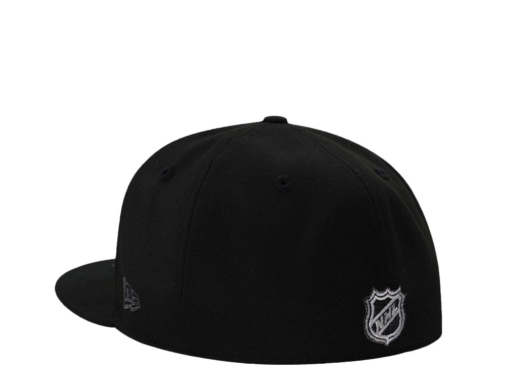 New Era Anaheim Ducks 10th Anniversary Black Prime Edition 59Fifty Fitted Cap