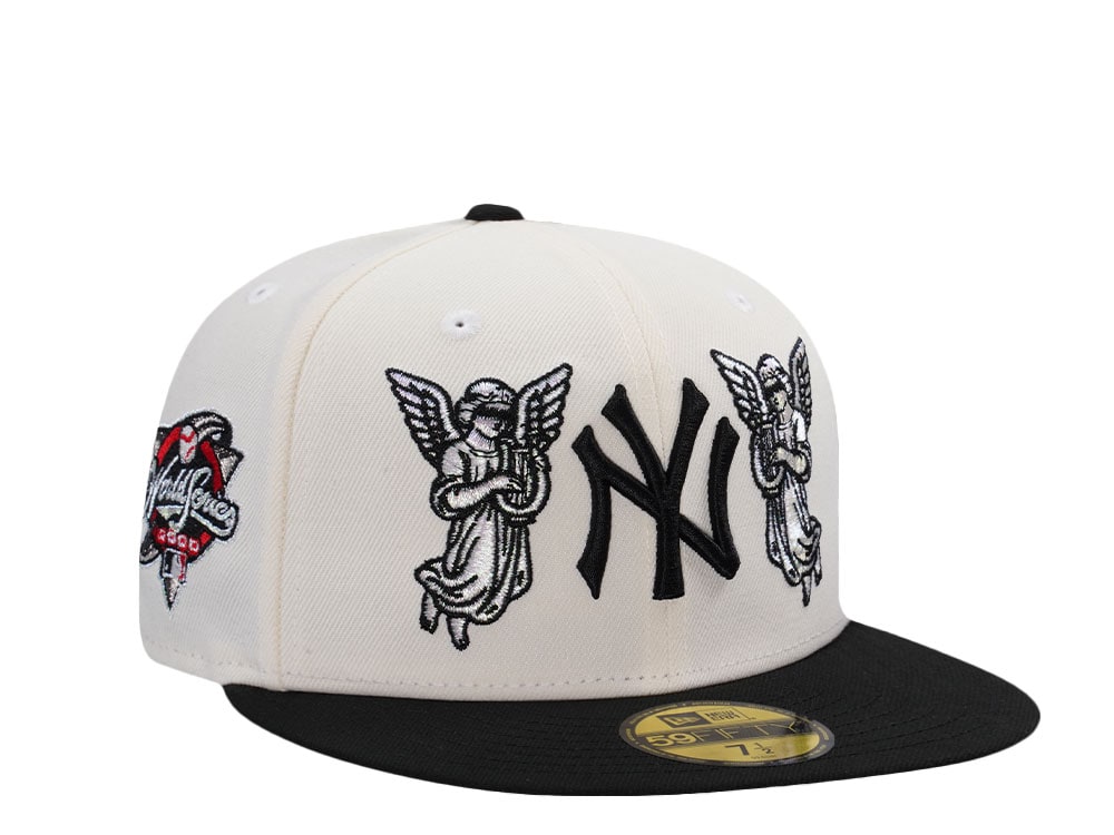 New Era New York Yankees World Series 2000 Angel Chrome Two Tone Edition 59Fifty Fitted Cap