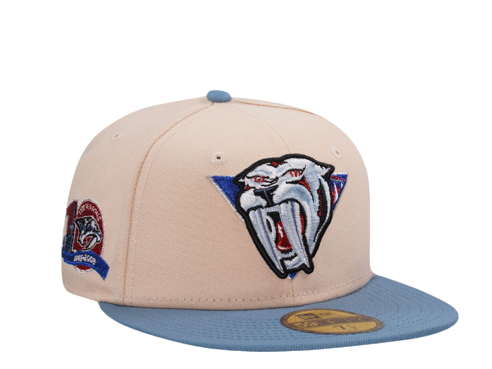 New Era Nashville Predators 10th Anniversary Mango Mocha Two Tone Edition 59Fifty Fitted Cap