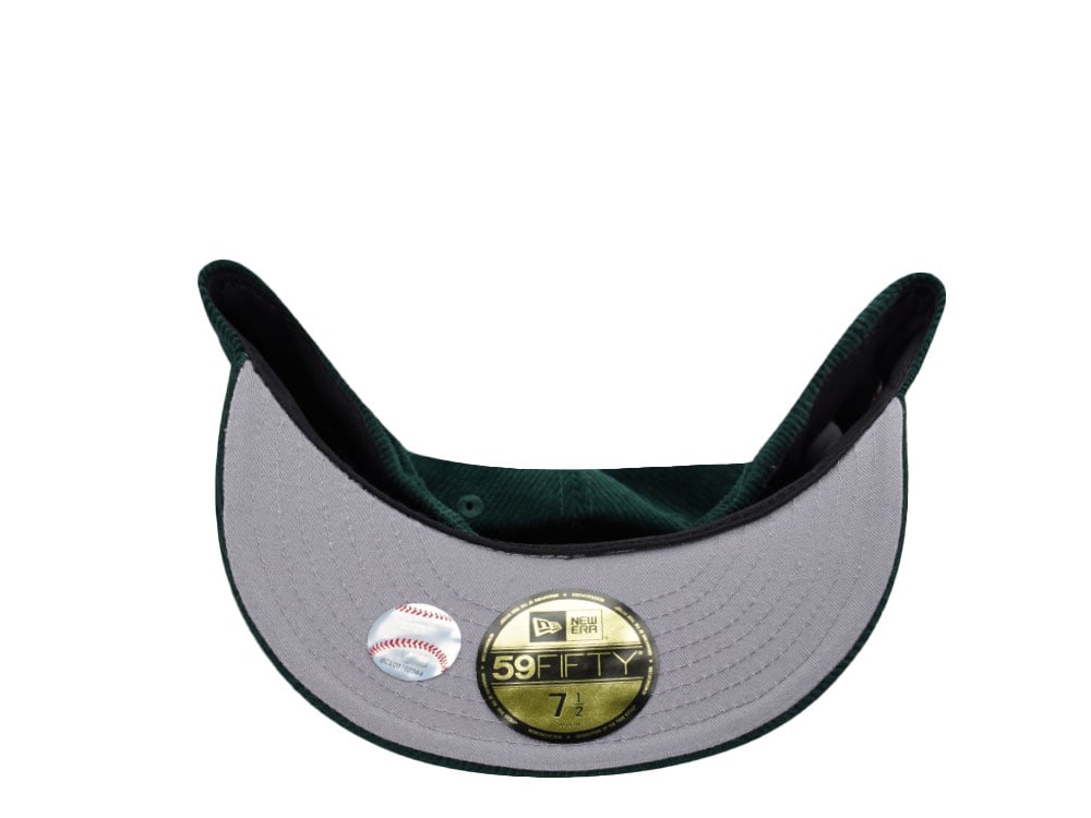 New Era Detroit Tigers 40th Anniversary Green Corduroy Prime Edition 59Fifty Fitted Cap