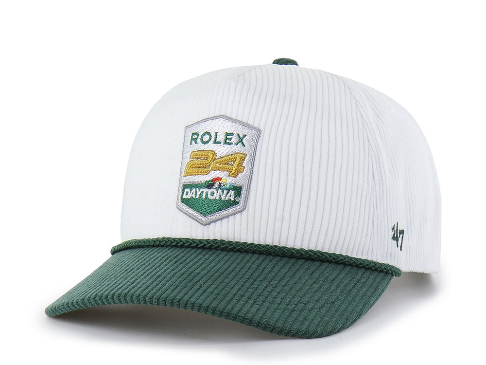 47 Brand Nascar Daytona Corduroy White Two Tone Hitch Snapback Cap