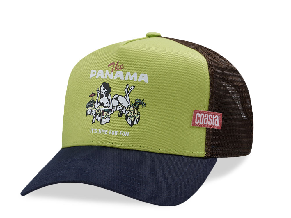 Djinns HFT The Paname Green Trucker Snapback Cap