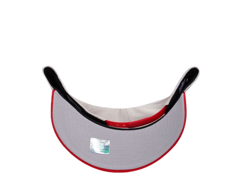 New Era Kansas City Chiefs Stone Two Tone 9Forty A Frame Snapback Cap