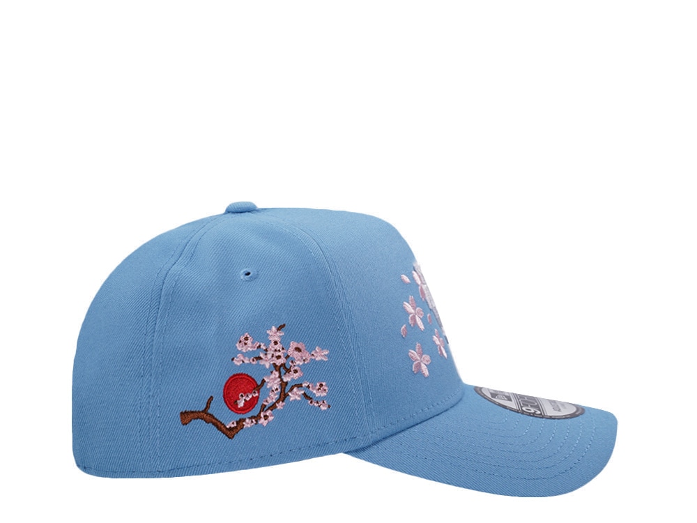 New Era Los Angeles Dodgers Sakura Sky Blue Prime Edition 9Forty A Frame Snapback Cap