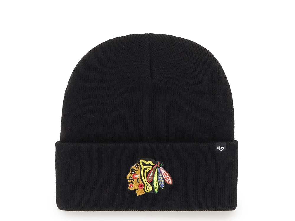 47 Brand Chicago Blackhawks Black Edition Cuff Cappelli