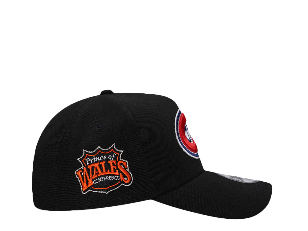 New Era Montreal Canadiens Prince of Wales Conference Black Prime Edition 9Forty A Frame Snapback Cap