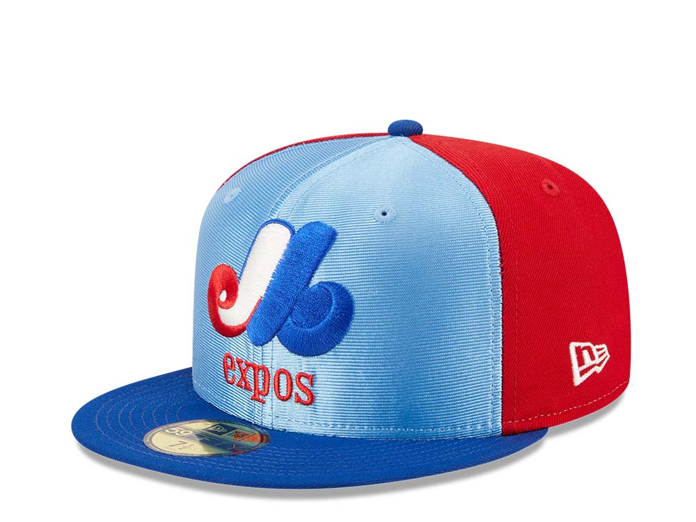 New Era Montreal Expos All Star Game 1982 Powder Blues Sky Throwback Edition 59Fifty Fitted Cap