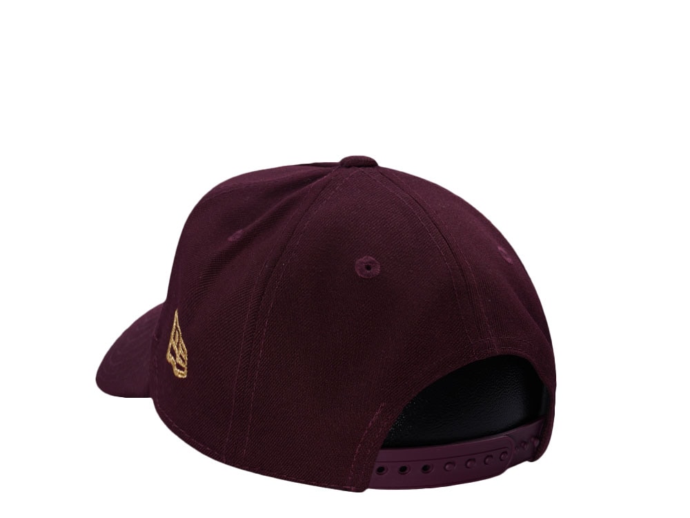 New Era Detroit Red Wings Stanley Cup Champions 2002 Maroon Prime Edition 9Forty A Frame Snapback Cap