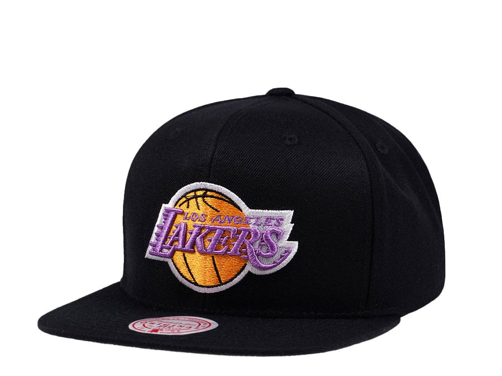 Mitchell & Ness Los Angeles Lakers Wool Solid Snapback Cap