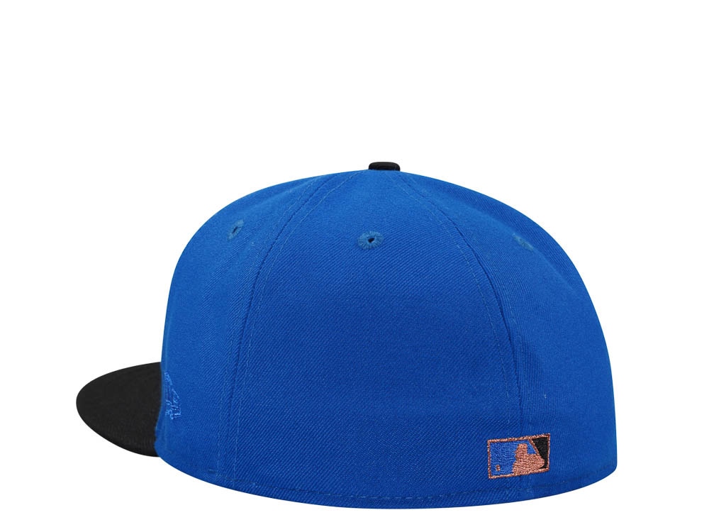 New Era Texas Rangers Arlington Stadium Azure Copper Two Tone Edition 59Fifty Fitted Cap