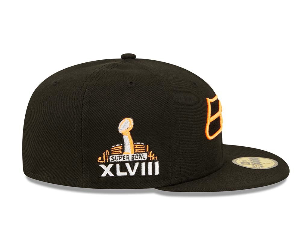 New Era Seattle Seahawks Super Bowl XLVIII Black Summerpop Edition 59Fifty Fitted Cap