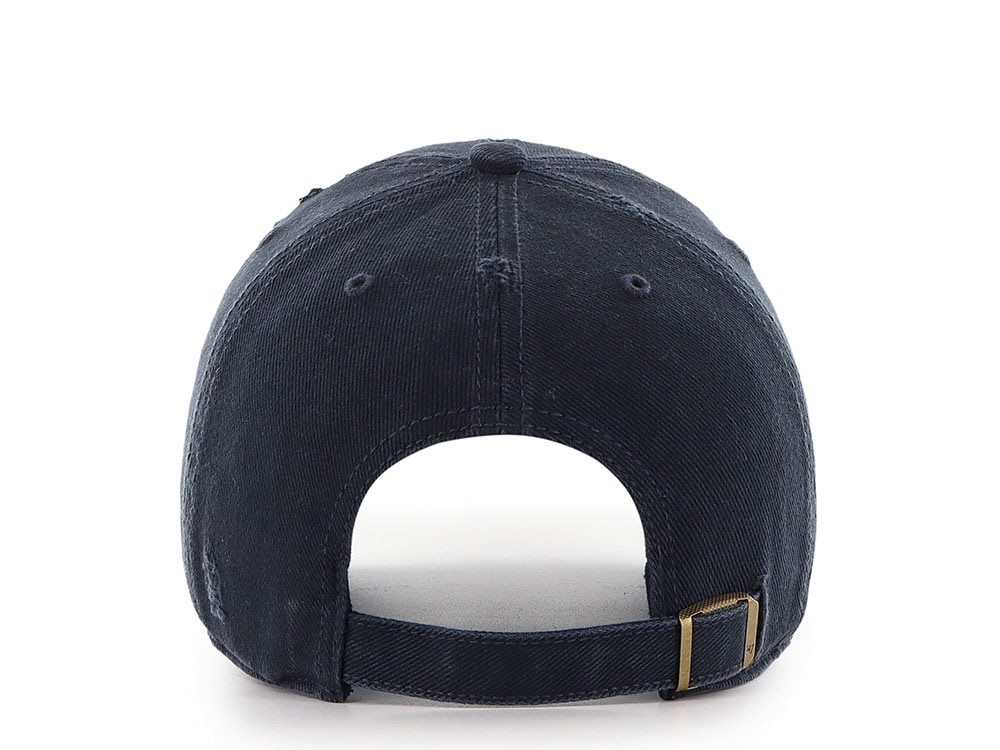 47 Brand Toronto Maple Leafs Weathered Navy Clean Up Strapback Cap