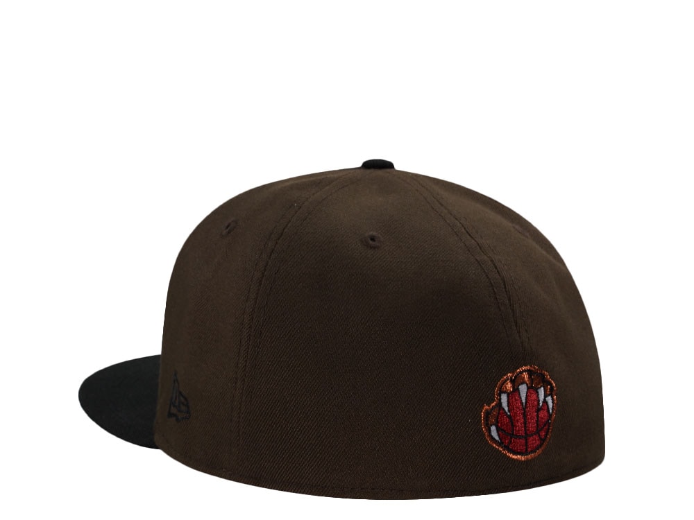 New Era Vancouver Grizzlies Alternate Logo Brown Tow Tone Edition 59Fifty Fitted Cap