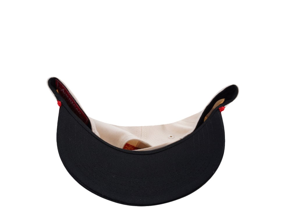 American Needle Daytona Roscoe White Snapback Cap