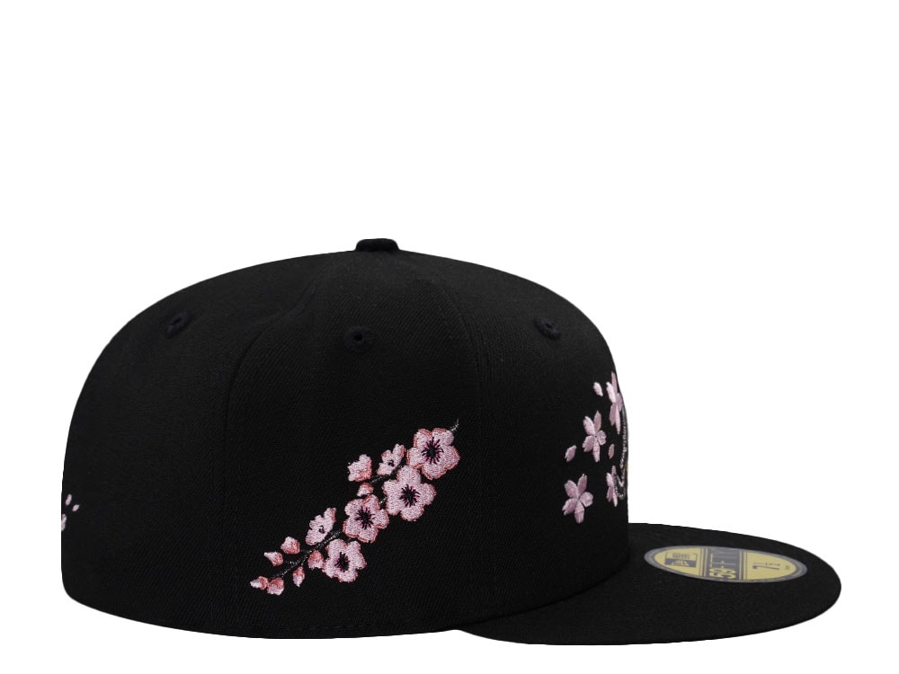 New Era Atlanta Braves Sakura Black Prime Edition 59Fifty Fitted Cap